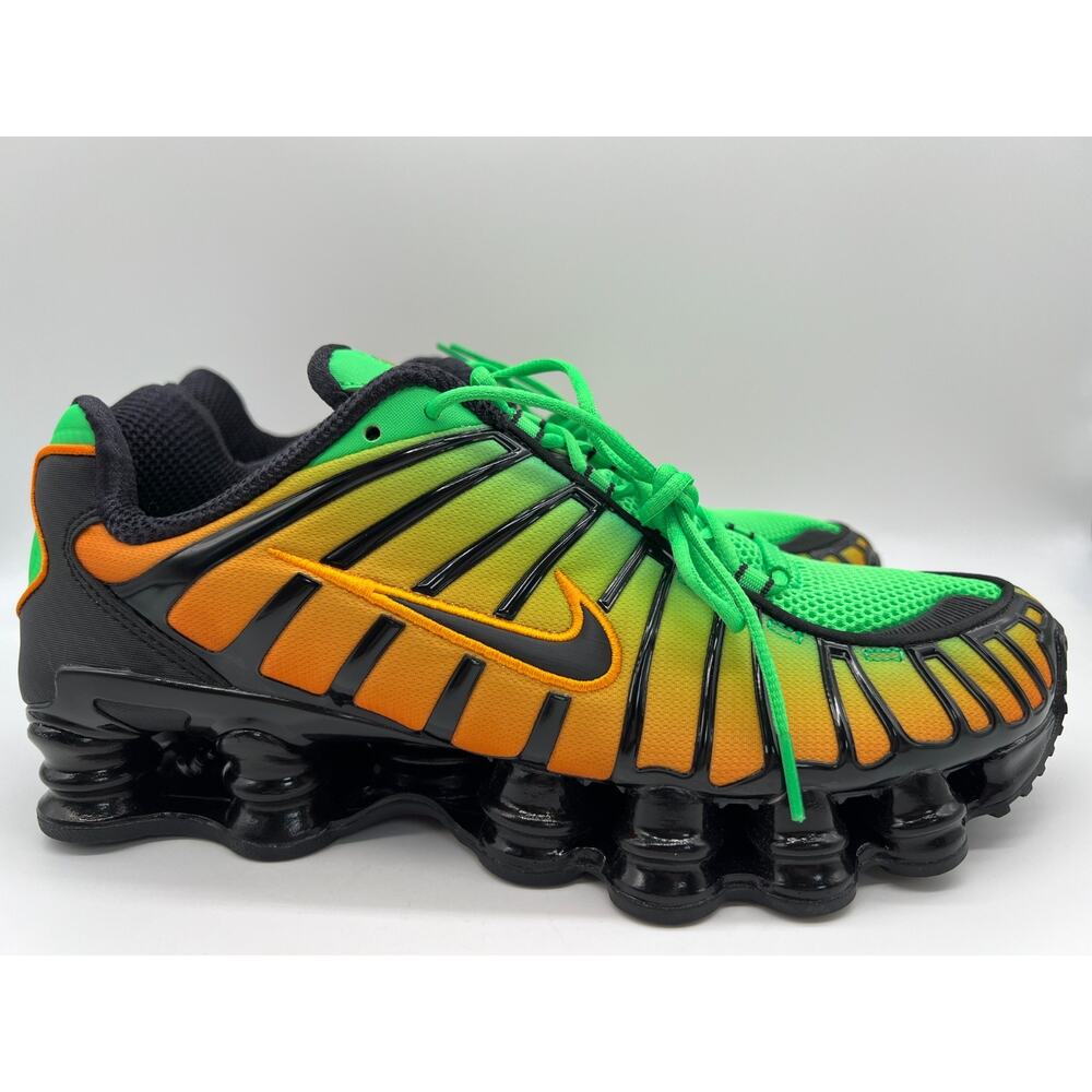Nike Shox TL Green Shock Men's Size 10 AV3595 301 New - Picture 1 of 16